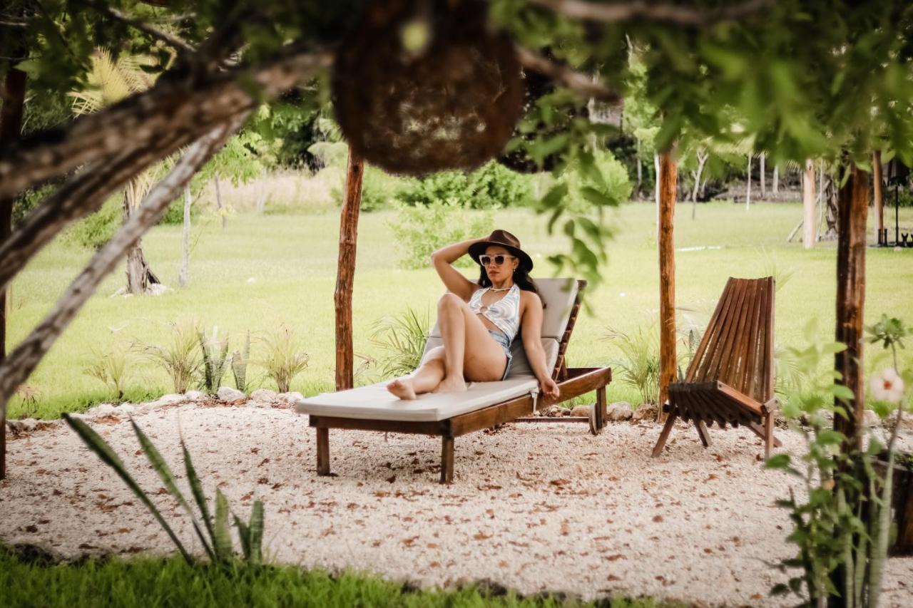 Hotel Y Beach Club Casa Mia Xulha -Bacalar Xul-Ha Exteriör bild